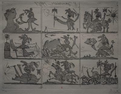 sueño y mentira de Franco - encargo del Guernica