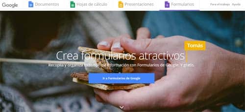 Aplicaciones gratuitas para el aula: formularios de Google