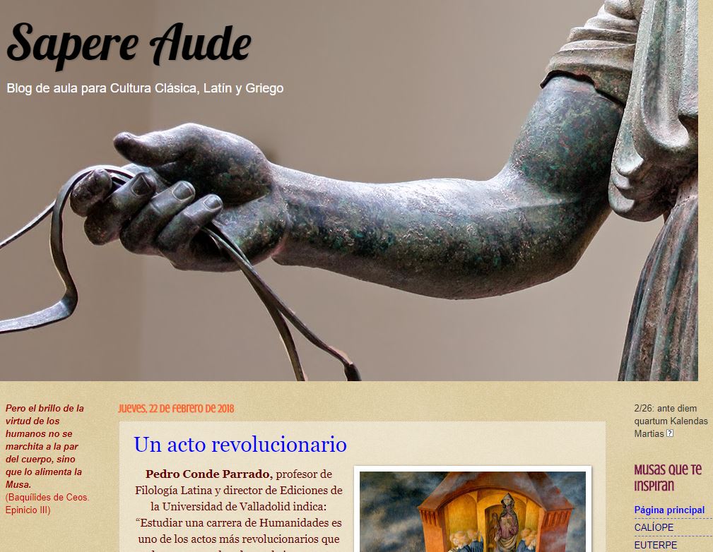 cultura clasica - sapere aude