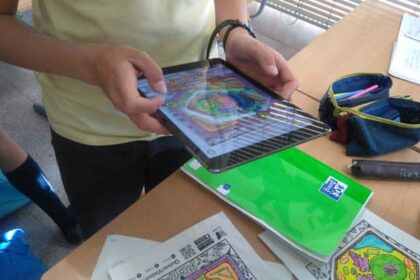 Estructura celular y realidad aumentada con la app QuiverVision