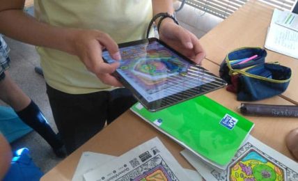 Estructura celular y realidad aumentada con la app QuiverVision
