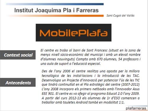 Mobileplafa - Prácticas Educativas Con Las Tic