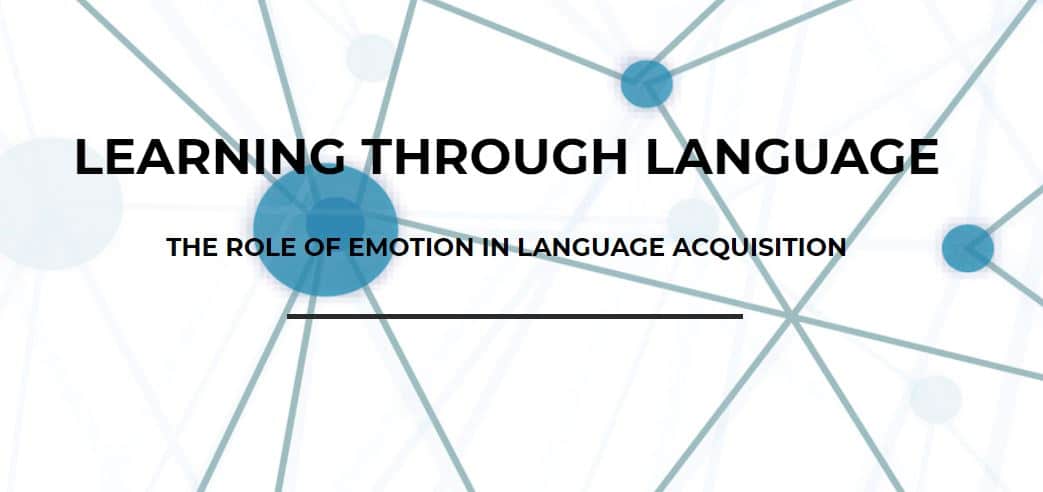 learning throught languaje