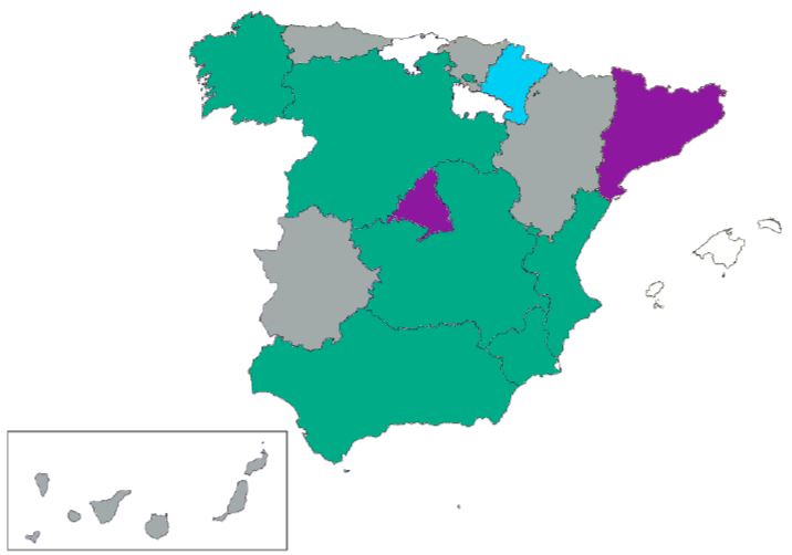 programación en las aulas - comunidades autónomas