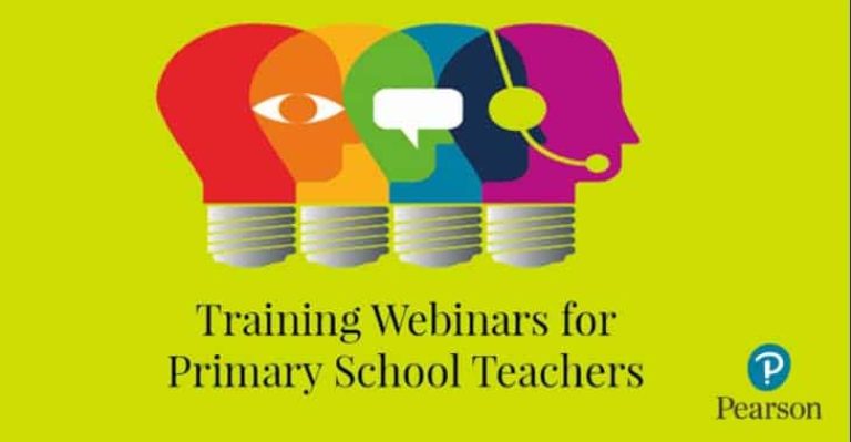 Webinars gratuitos de Pearson para los docentes de Inglés de Primaria 1