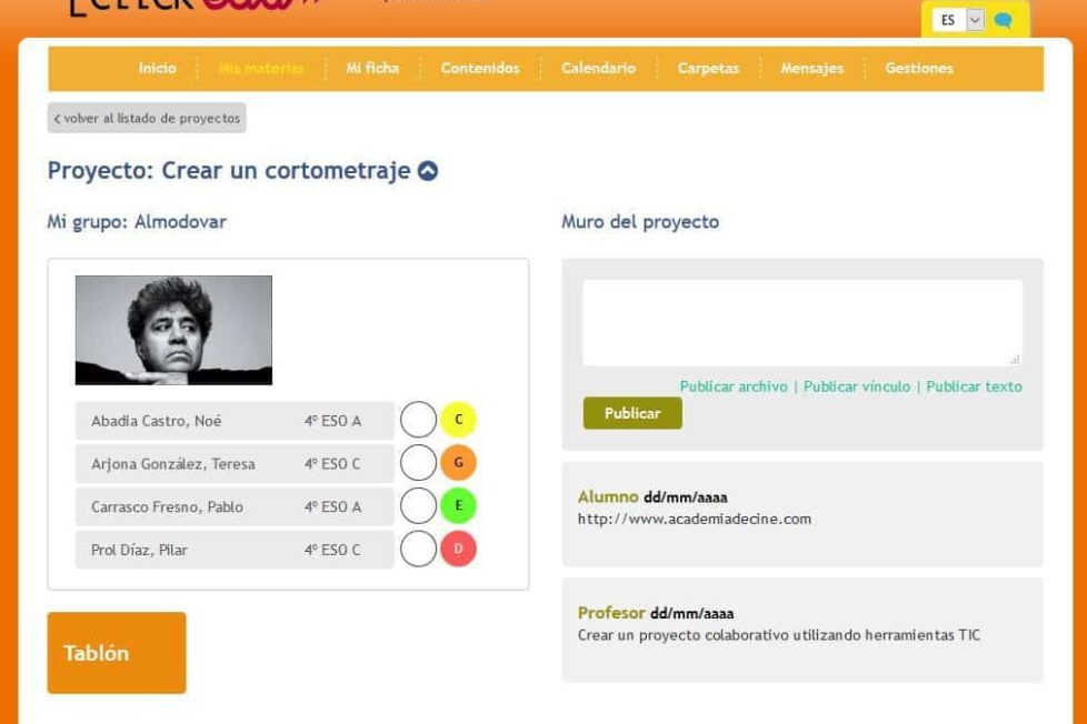 ABP y evaluación por rúbricas, nuevas funcionalidades de Clickedu evaluación por rúbricas