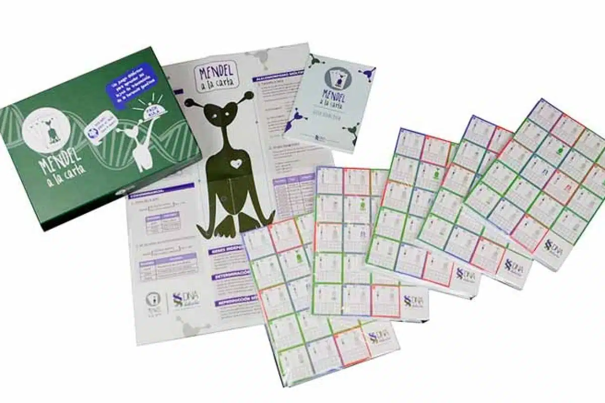 Mendel a la carta, un juego de cartas para aprender las leyes de la herencia biológica Mendel a la carta, un juego de cartas para aprender las leyes de la herencia biológica