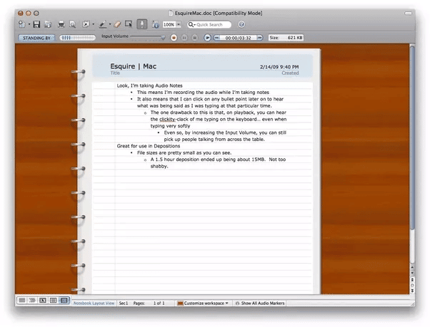 NOTEBOOK PARA TOMAR NOTAS EN TABLET