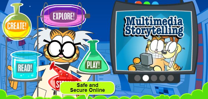 Professor Garfield - recursos online para aprender inglés