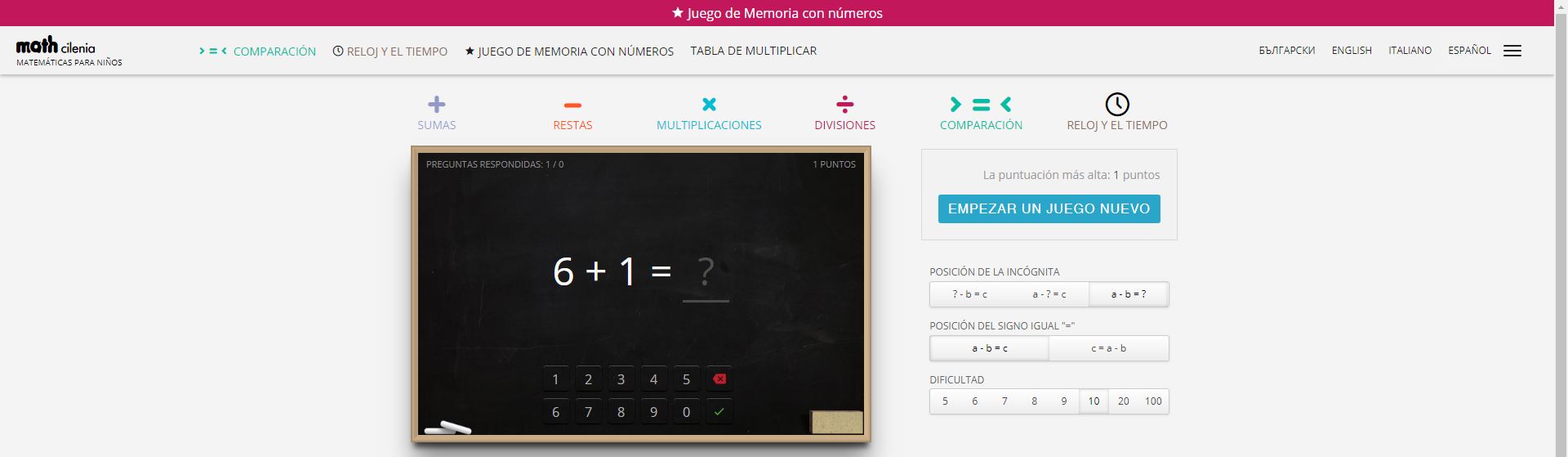 Math Cilenia herramientas gratuitas para el aula