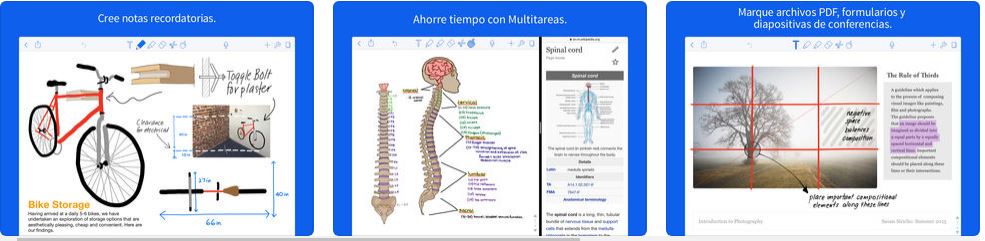 Apps optimizadas para Apple Pencil