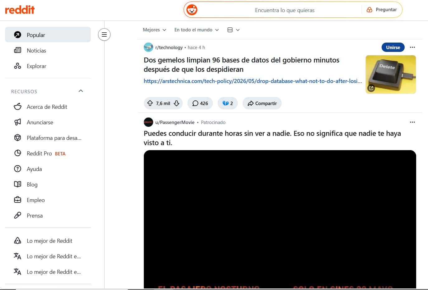 Reddit comunidades online de aprendizaje