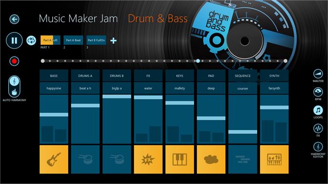 Music Maker JAM apps para crear música