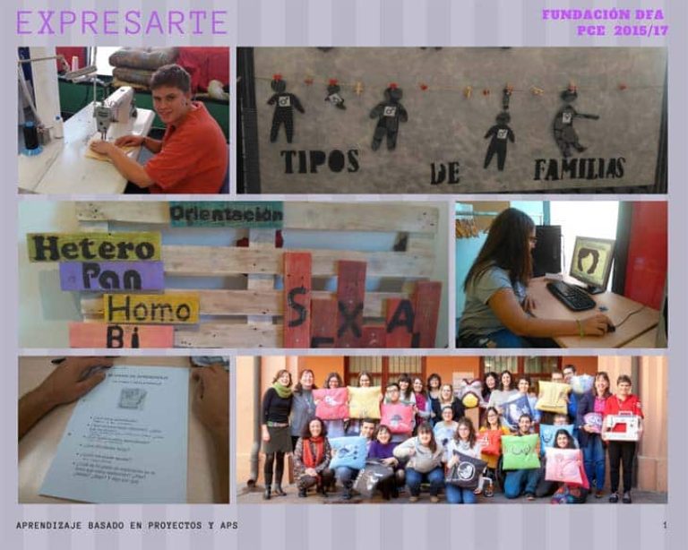 Proyecto 'ExpresARTE': sexualidad y discapacidad