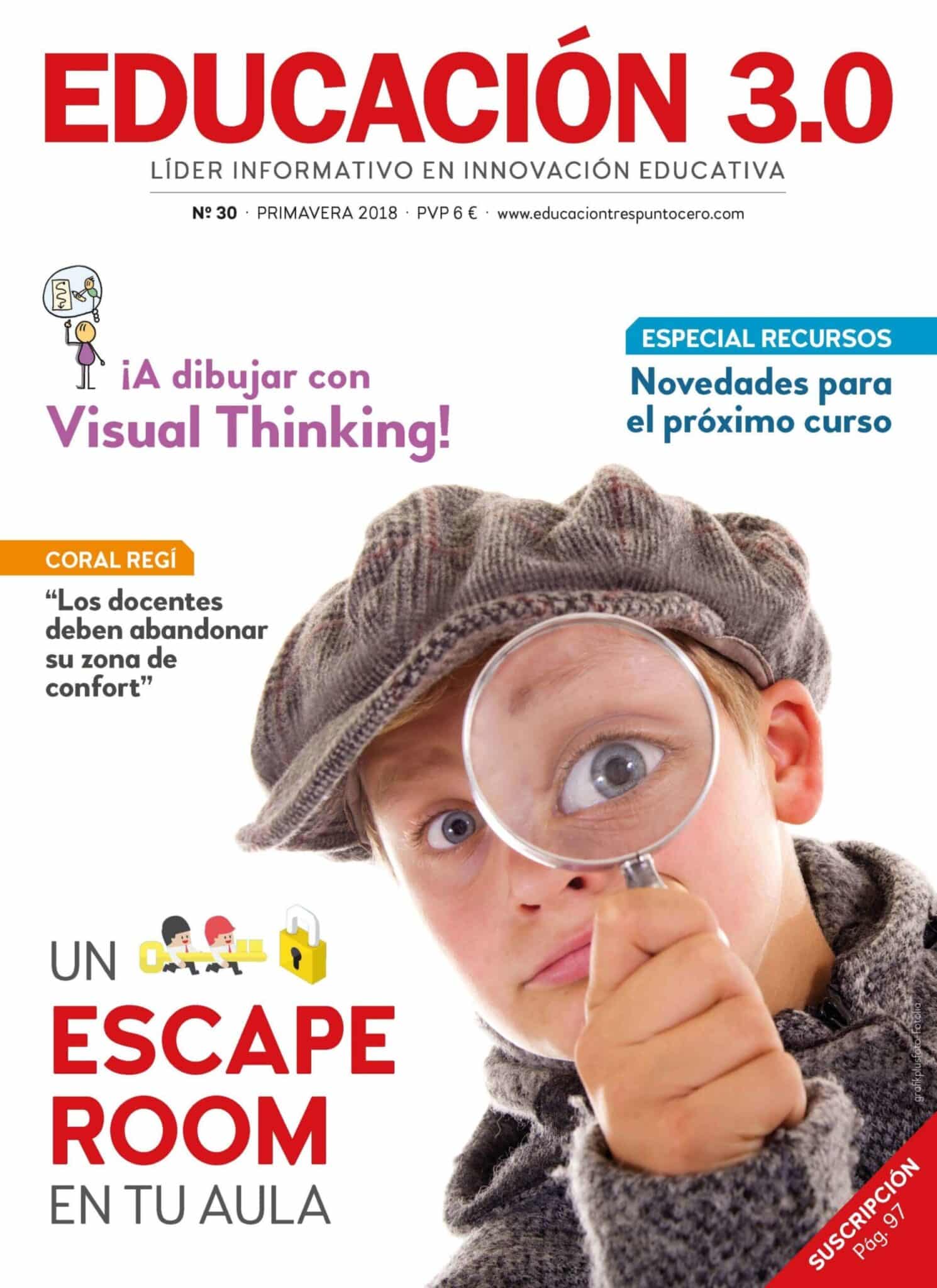 Nº 30 de la Revista EDUCACIÓN 3.0 impresa