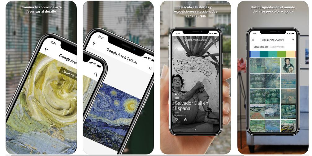 Google Arts and Culture - apps de Historia del Arte