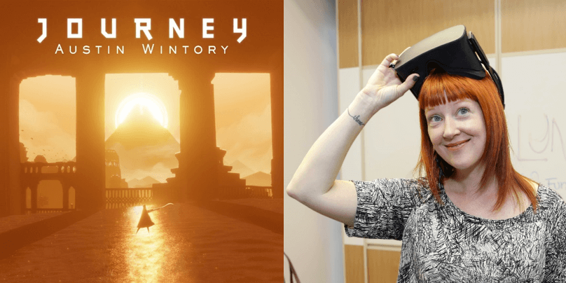 journey, mujeres en los videojuegos