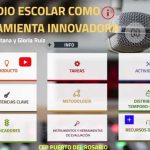 canvas para promover proyectos de radio escolar