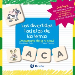 Las Divertidas Tarjetas De Las Letras: Imaginario De La A A La Z