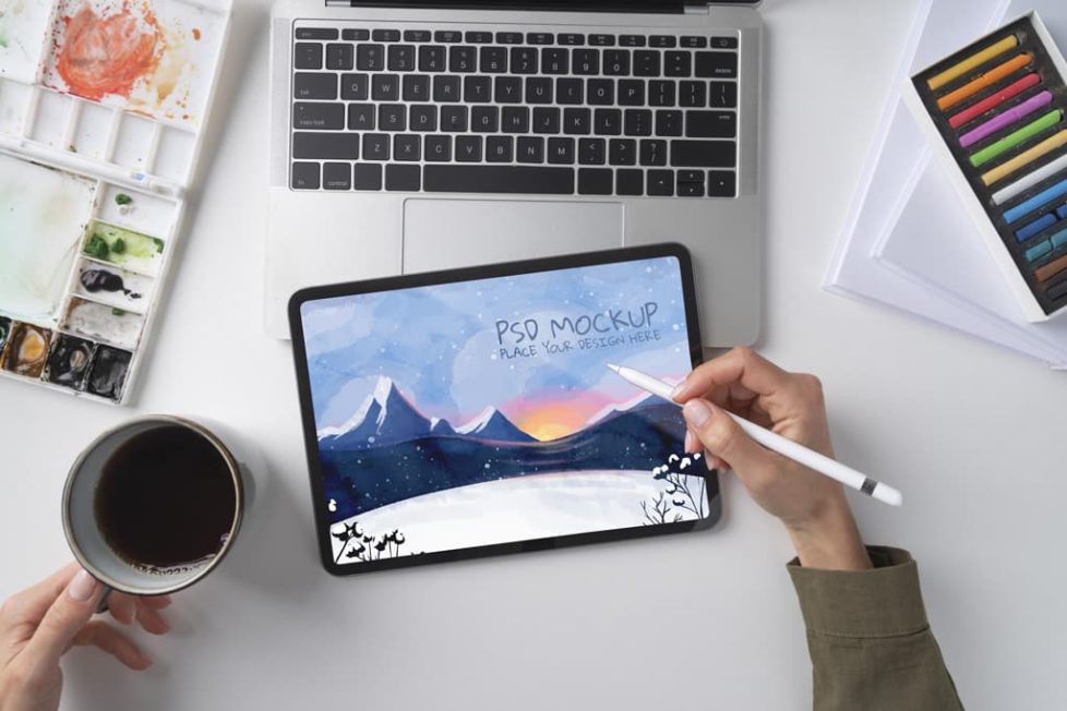 Tablets con stylus para dibujar, trabajar, diseñar y jugar