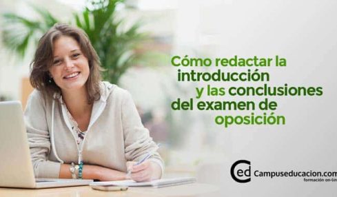 ntroducción y las conclusiones del examen de oposición