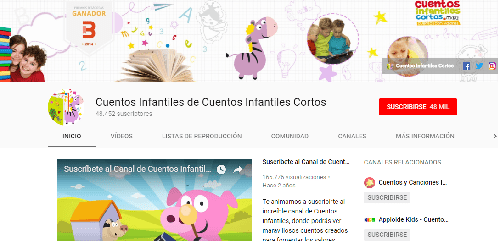 Cuentos Infantiles Cortos: Canales De Youtube Para Infantil