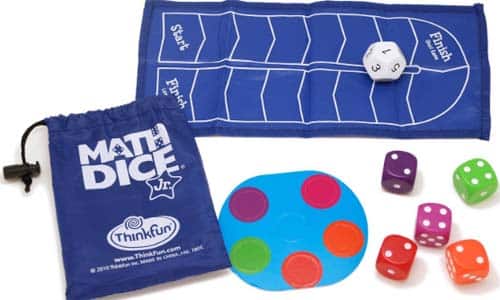 Math Dice Jr juegos de mesa para de matemáticas