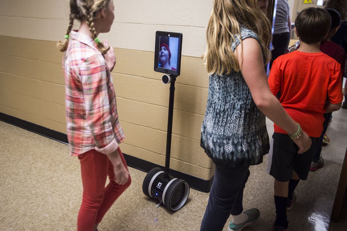 robot de telepresencia