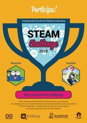 Cartel Campeonato Steam Challenge 2018