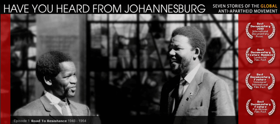 Have you heard from Johannesburg
