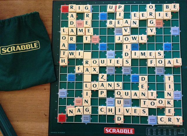 Scrabble para aprender inglés