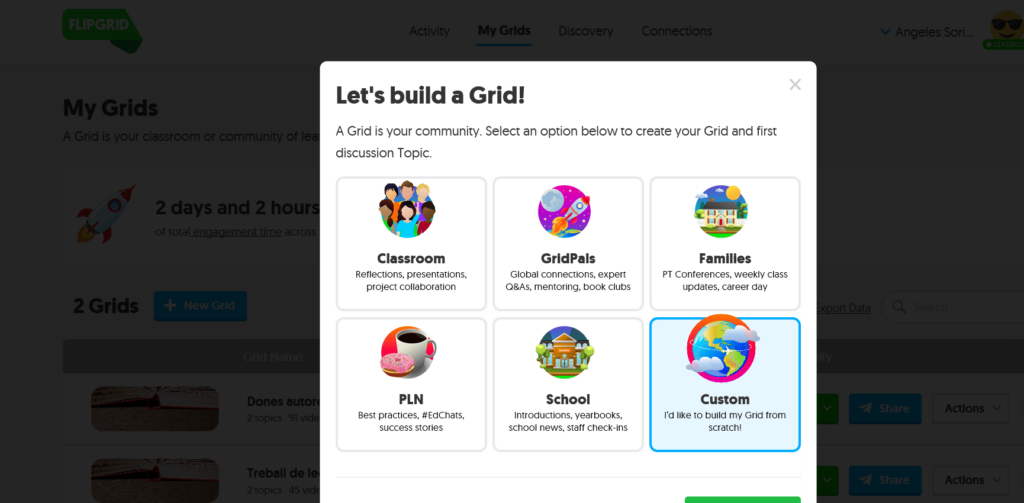 booktubers CON FLIPGRID