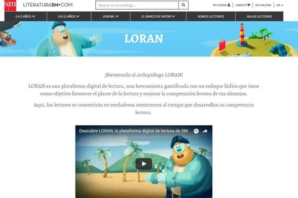 Leer y jugar con Loran, de SM Loran, de SM