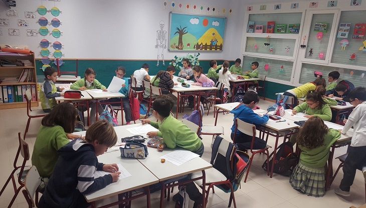 Alumnos Del Ceip Antonio Mingote (Alcalá De Hernares): Trabajo Por Proyectos En Infantil Y Primaria