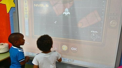 El lobo matías en el espacio- aprendizaje colaborativo y programación en Infantil.