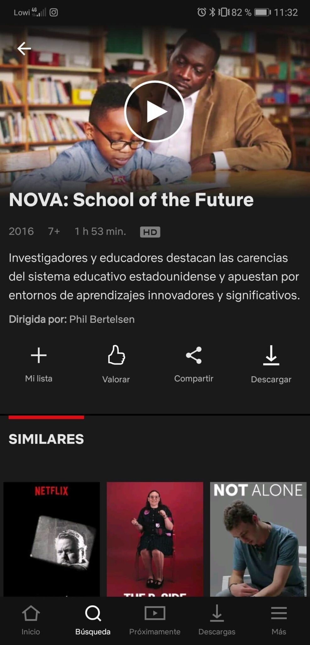 NOVA: School of the future películas sobre profesores