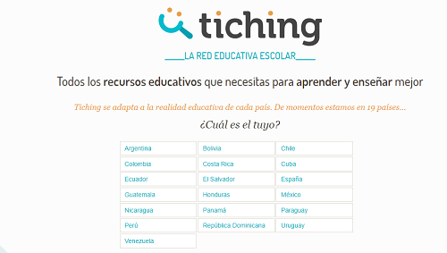 Tiching: Recursos Tic Para Estudiar