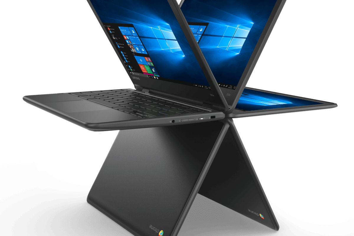 Lenovo 300e, un convertible para trabajar dentro y fuera del aula 03 CHROMEBOOK 300e Hero 360 Hinge 2.jpg