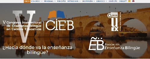V Congreso Internacional de Enseñanza Bilingüe - CIEB 2018: congreso de octubre