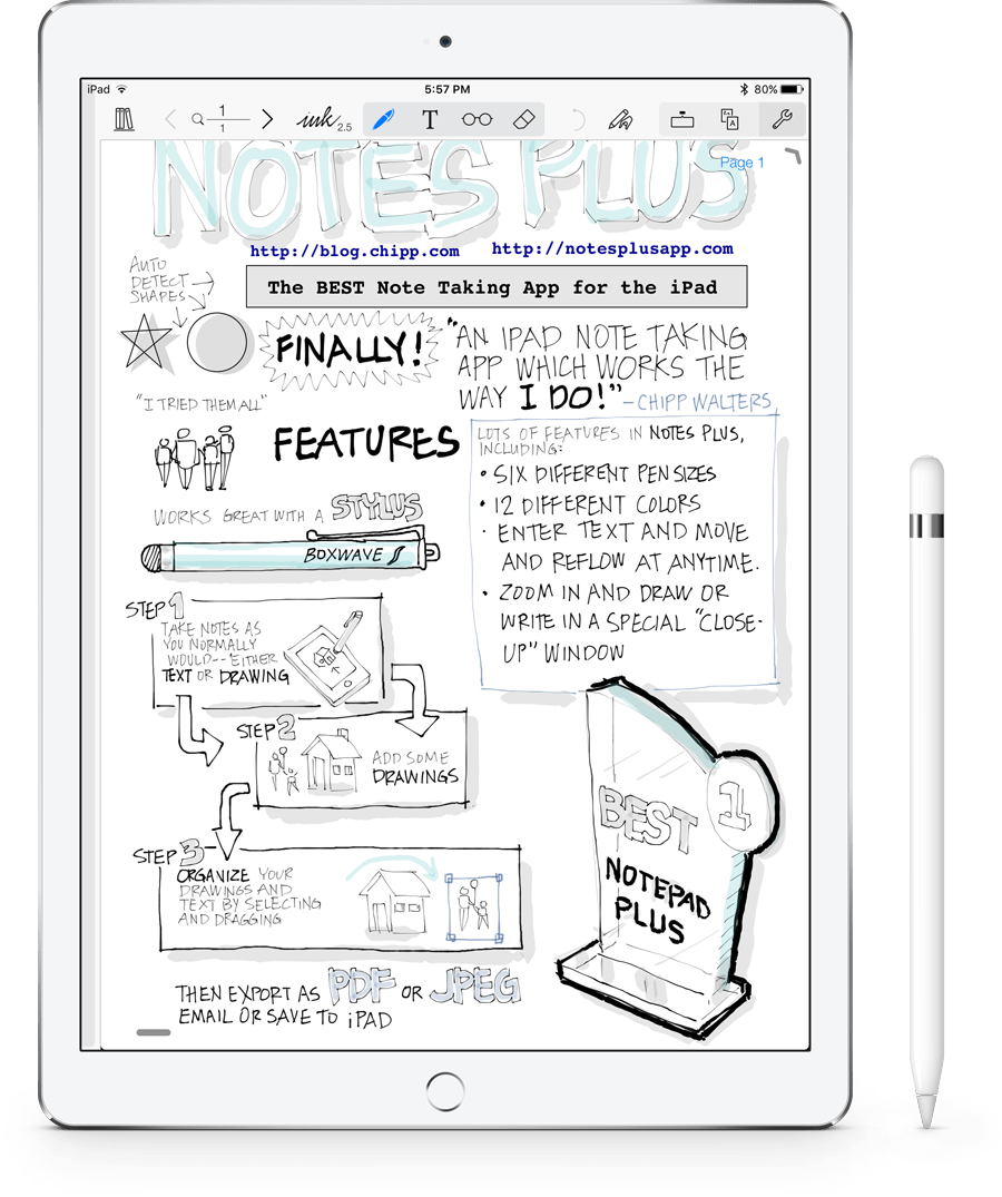 Notes Plus apps para digitalizar