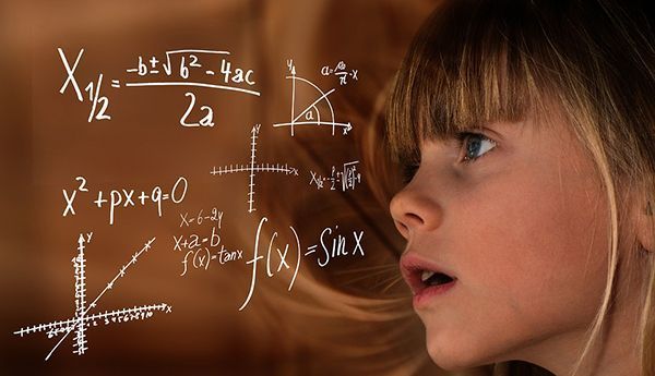niña matematicas