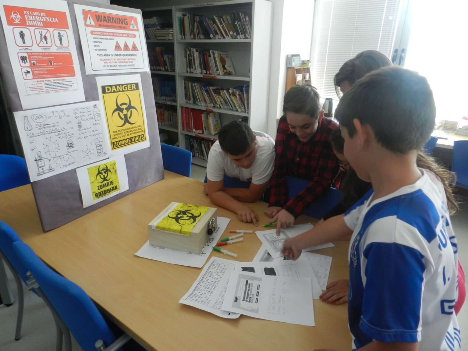 escape room para fomentar la lectura