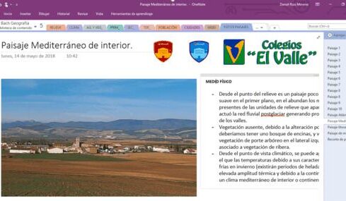 Geografía Onenote