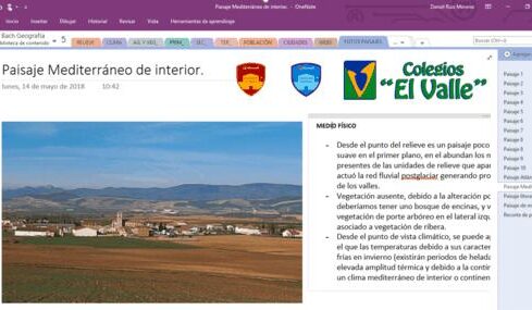 Geografía Onenote