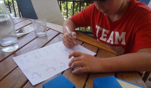 pasión de un estudiante por el álgebra