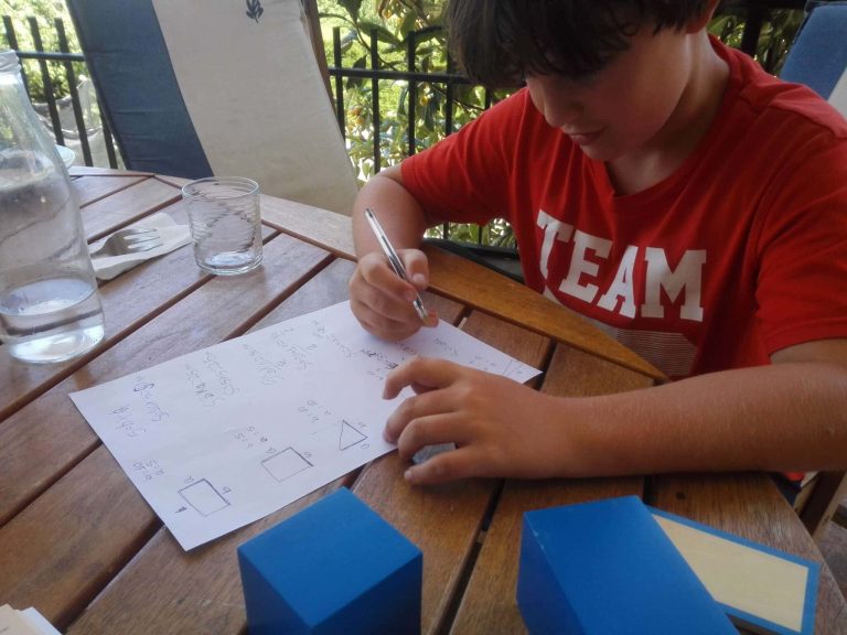 pasión de un estudiante por el álgebra