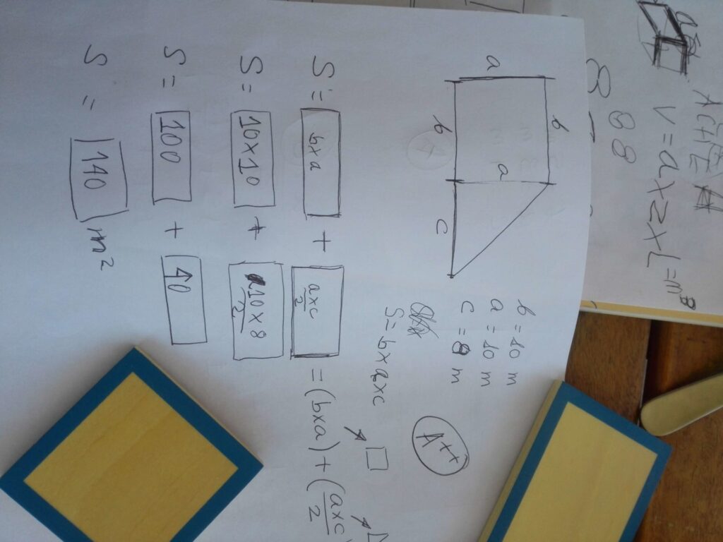 pasión de un estudiante por el álgebra