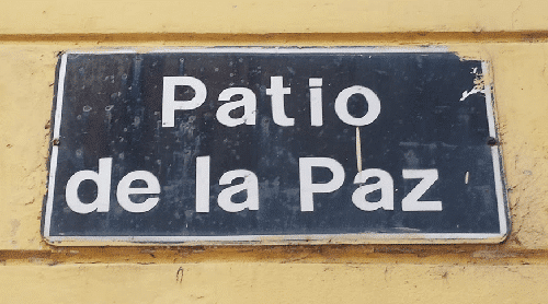 patio de la paz