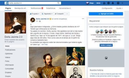 historia y redes sociales