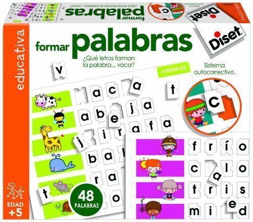 Formar Palabras Para Aprender Divirtiéndose Juegos De Mesa Educativos